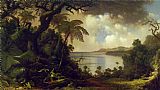Famous Jamaica Paintings - View from Fern Tree Walk, Jamaica
